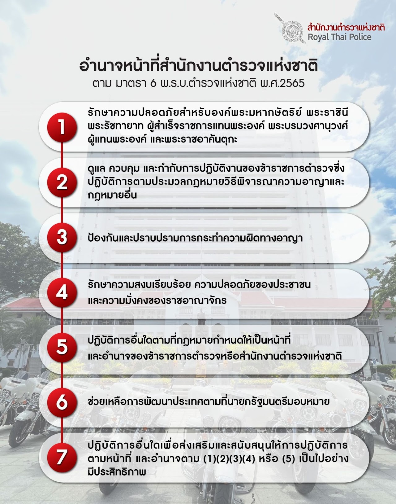 5.หน้าที่ของ ตำรวจ